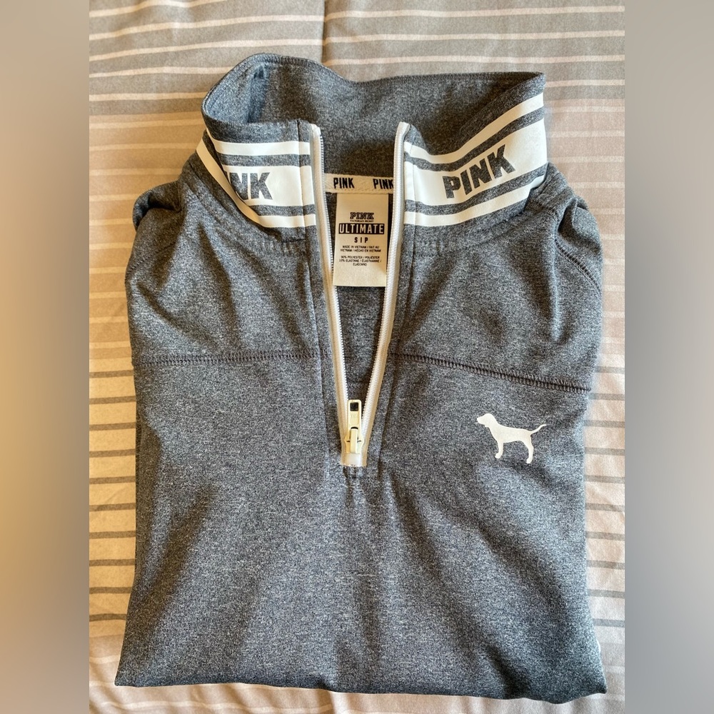 1/4 zip from PINK